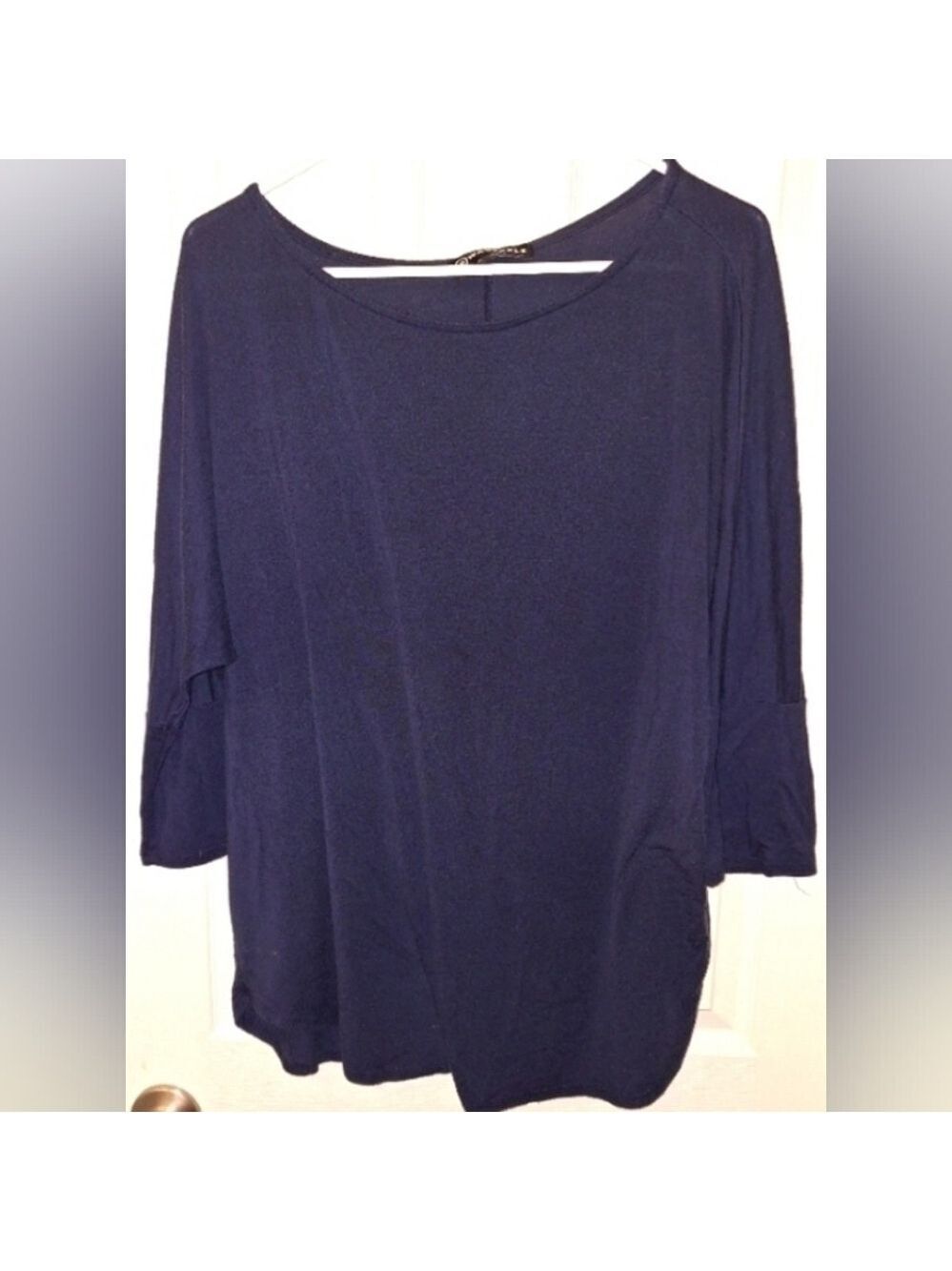 Wantable Navy Blue Tunic Shirt XL